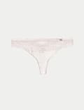 Silk & Lace Thong