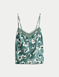 Kalina Silk & Lace Cami Top