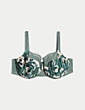 Kalina Silk & Lace Wired Balcony Bra F-H