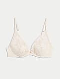 Trousseau Embroidery Wired Plunge Bra (A-E)