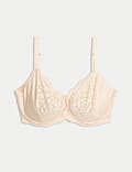 Silk & Lace Wired Minimiser Bra