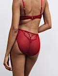 Forget Me Not Lace High Leg Knickers