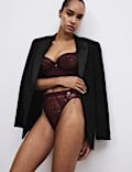 LaceWear High Waisted High Leg Knickers