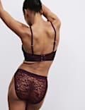 Braguitas de corte alto de talle alto LaceWear