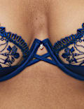 Alessia Embroidery Wired Balcony Bra (A-E)