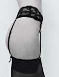 Alessia Embroidery Waspie Suspender