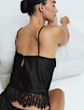 Satin & Lace Strappy Camisole