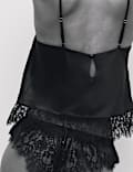 Satin & Lace Strappy Camisole