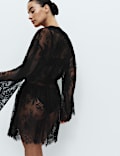 Margot Lace Wide Sleeve Wrap
