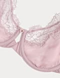Nolana Lace Wired Balcony Bra (A-E)
