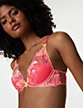 Josefine Embroidered Wired Plunge Bra (A-E)
