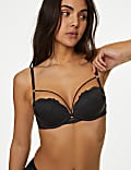 Clara Satin Wired Push-Up Bra (A-E)