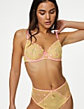 Carita Embroidery Wired Full Cup Bra (A-E)