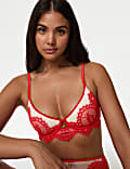 Christelle Lace Wired Demi Cup Bra (A-E)