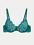 Anelli Embroidery Wired Balcony Bra (A-E)