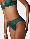 Anelli Embroiderd High Leg Knickers
