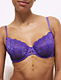 Lenita Lace Wired Balcony Bra (A-E)