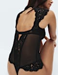 Vera Lace & Mesh Cap Sleeve Body