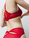 Soutien-gorge plongeant push-up Vera &agrave; armatures en dentelle (bonnets A &agrave; E)
