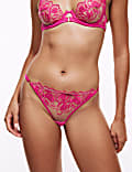 Gala Embroidery Thong