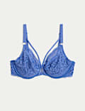 Lindy Lace Wired Plunge Bra (F-H)