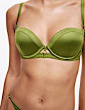 Freya Embroidered Wired Push Up Balcony Bra (A-E)