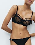Magda Embroidery Wired Balcony Bra A-E