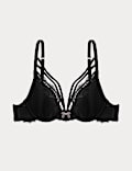 Magda Embroidery Wired Plunge Bra A-E