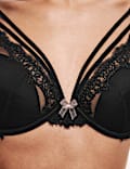 Magda Embroidery Wired Plunge Bra A-E