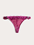 Magda Embroidered Thong