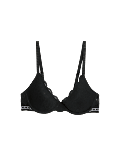 Cleo Lace Wired Demi Cup Bra (A-E)