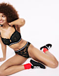  Cleo Lace Wired Balcony Bra (F-H)