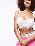  Soutien-gorge &agrave; balconnet, armatures et dentelle Cleo, bonnets F &agrave; H