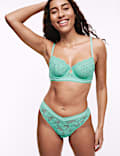 Cleo Lace Wired Balcony Bra (A-E)