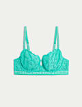 Cleo Lace Wired Balcony Bra (A-E)