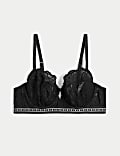 Cleo Lace Wired Balcony Bra A-G