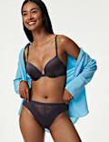 Ines Satin Wired Push-Up Bra A-E