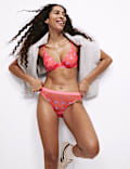 Karina Embroidery High Leg Knickers