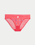 Karina Embroidery High Leg Knickers