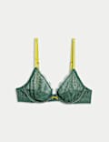Anna Lace Wired Plunge Bra (A-E)