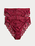 2pk Cleo High Waisted High Leg Knickers