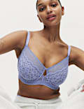 Cleo Lace Wired Minimiser Bra (C-G)