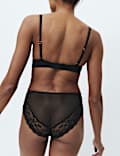 Ida Lace Non Wired Push-Up Plunge Bra A-E