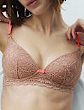 Ida Lace Non Wired Plunge Bra (A-E)