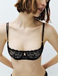 Ida Lace Wired Balcony Bra (A-E)