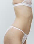 2 Pack Ida Lace Tanga Bikini Knickers