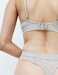 2 Pack Asta Rib High Waisted Thongs