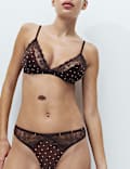 Luna Spot Non Wired Plunge Bralette