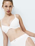 2 Pack Asta Rib High Leg Knickers