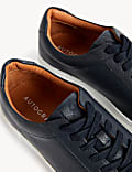 Leather Lace Up Trainers with Freshfeet™